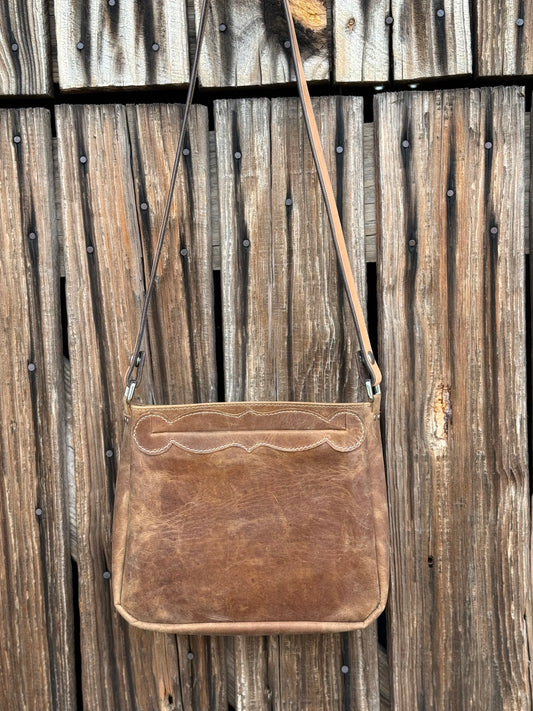 Custom Open Top Fringe Purse