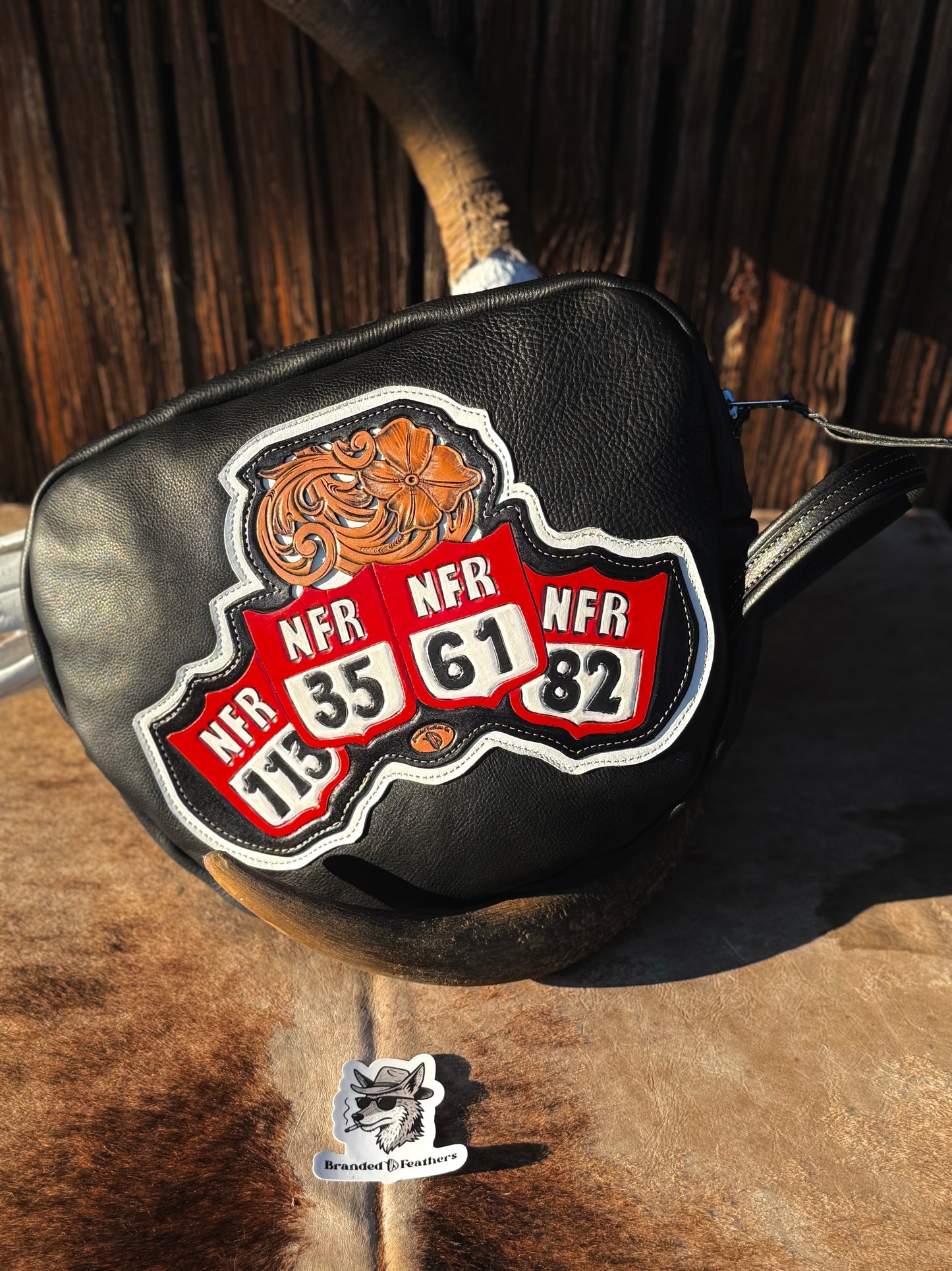 Custom Bull Rope Bag