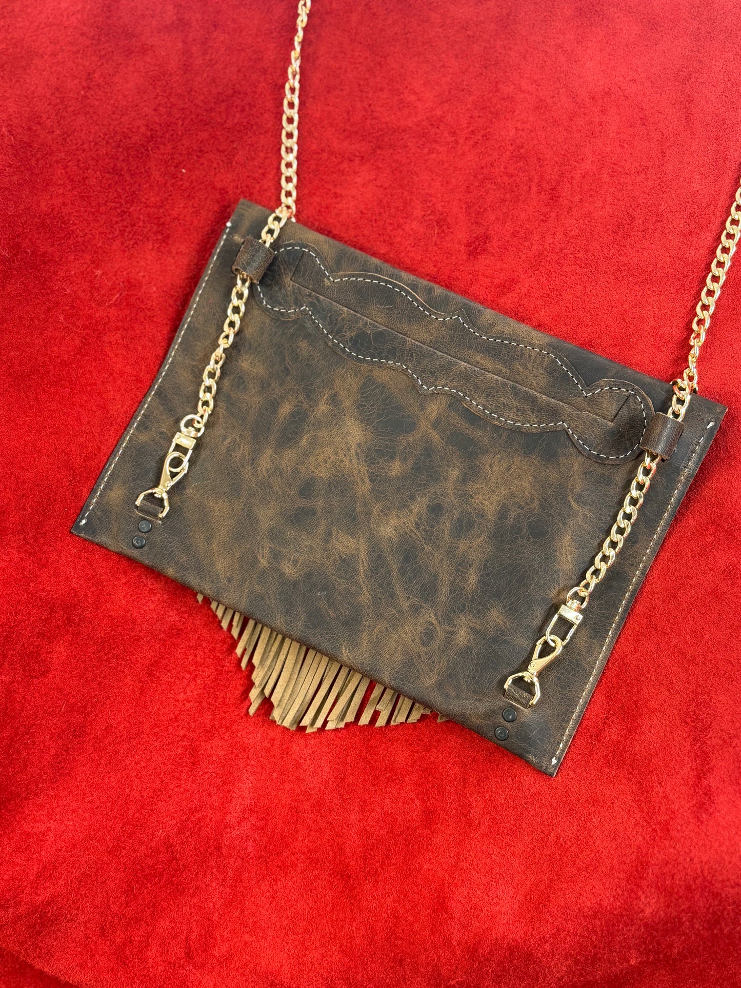 Custom Envelope Purse w/Chain Strap